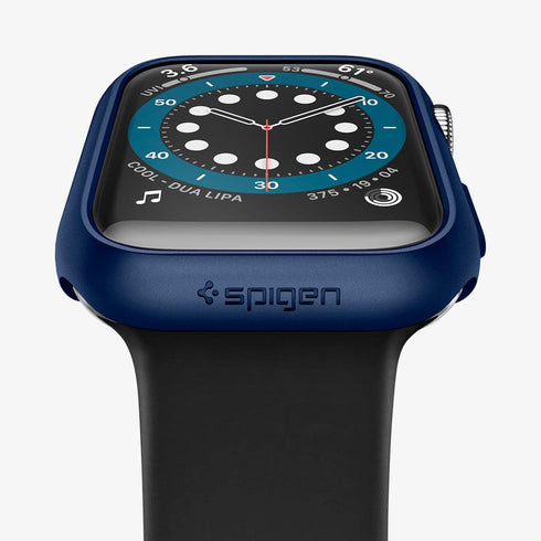 ACS05458 - Apple Watch Ultra (Apple Watch (49mm)) Case Thin Fit in black showing the front